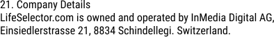 Lifeselector address